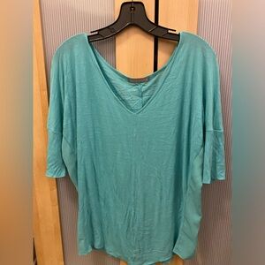 Olivia Moon green oversized top Size xs